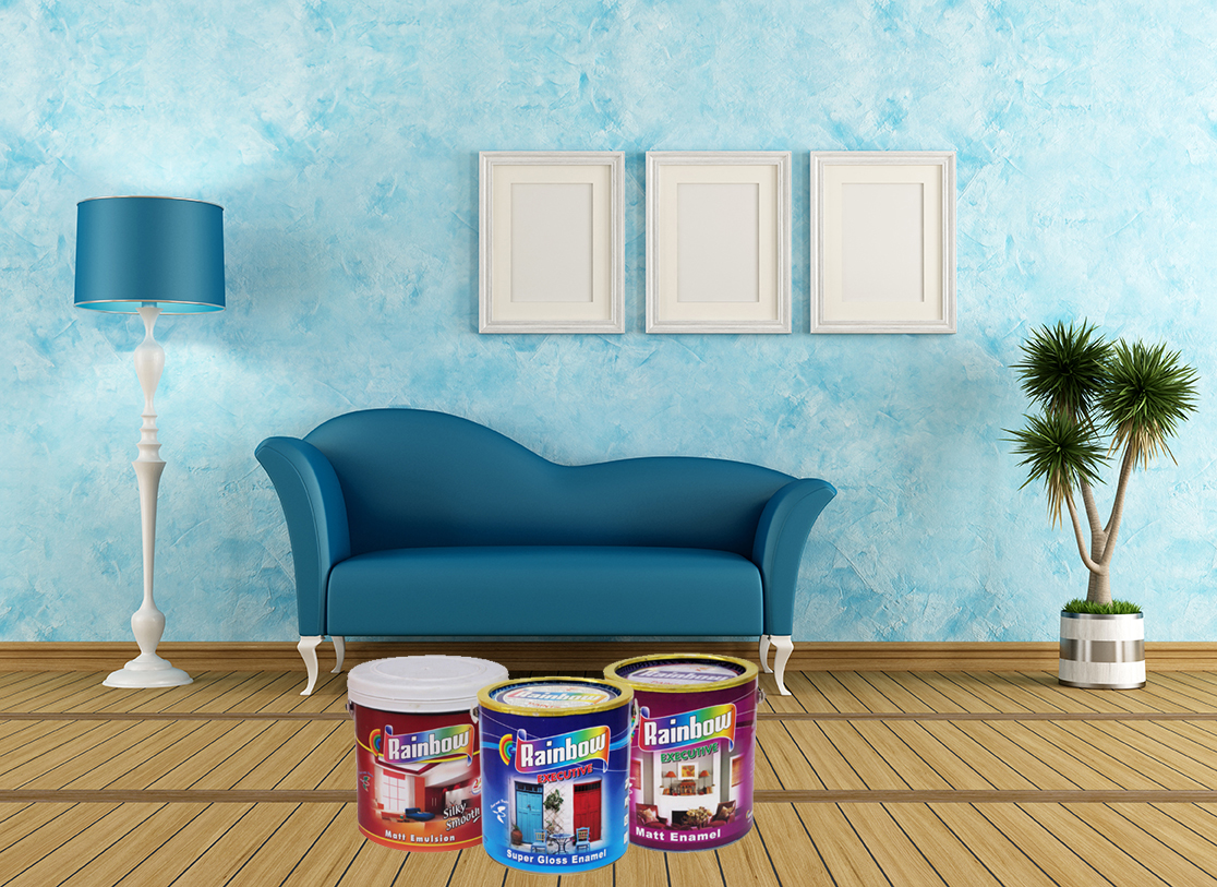 Blue Living room