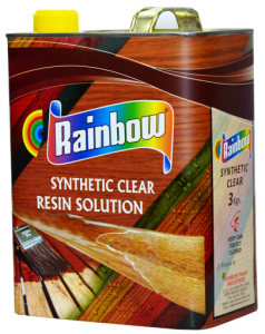 Rainbow Synthetic Clear Resin Solution 3Kg Pack